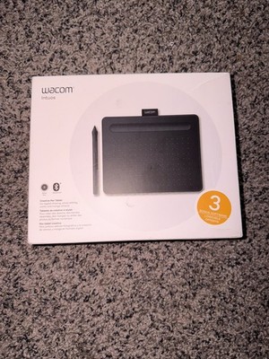 Wacom Intuos S Wireless Drawing Graphics Tablet - Black
