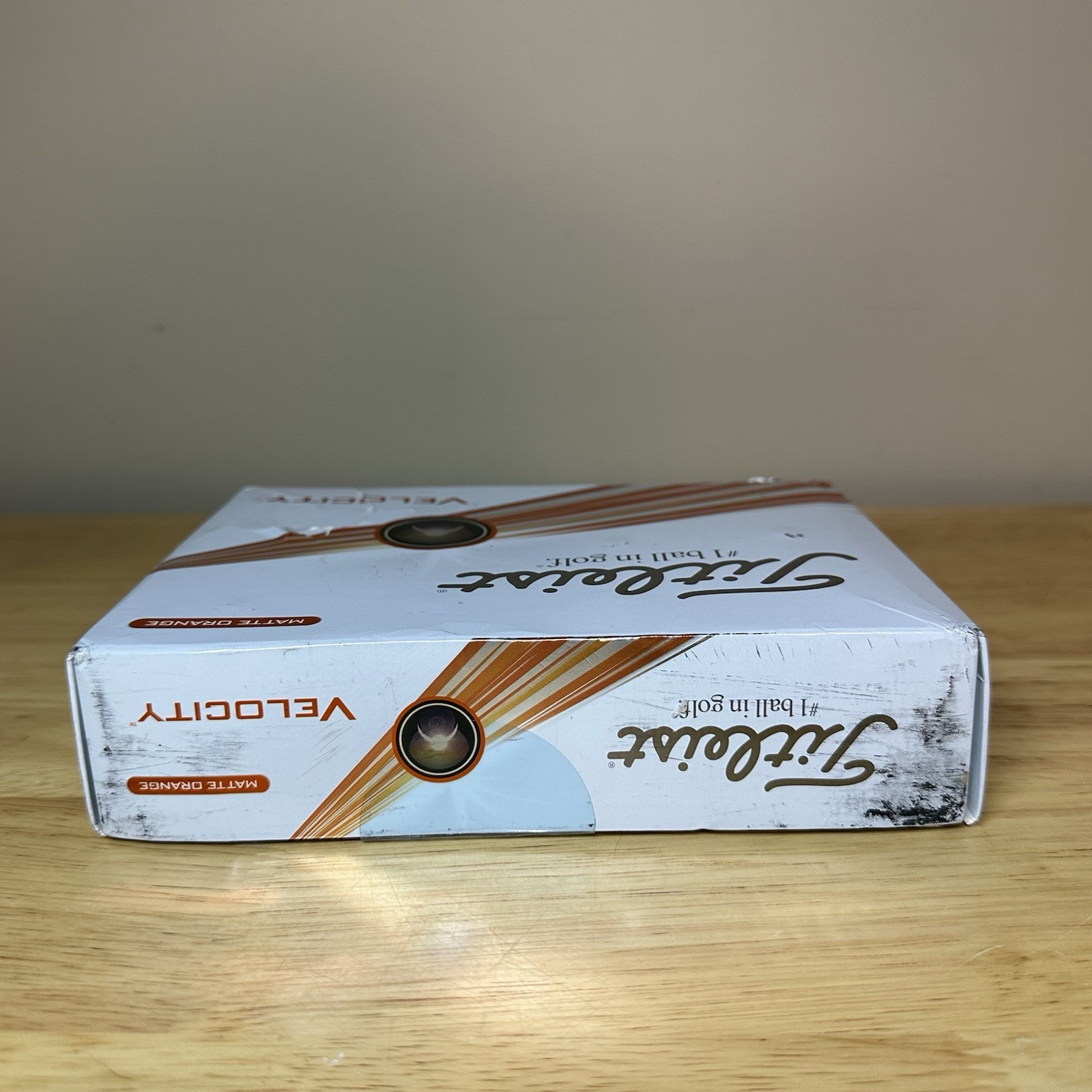 Titleist 2024 Velocity Golf Balls, Men's, Matte Orange