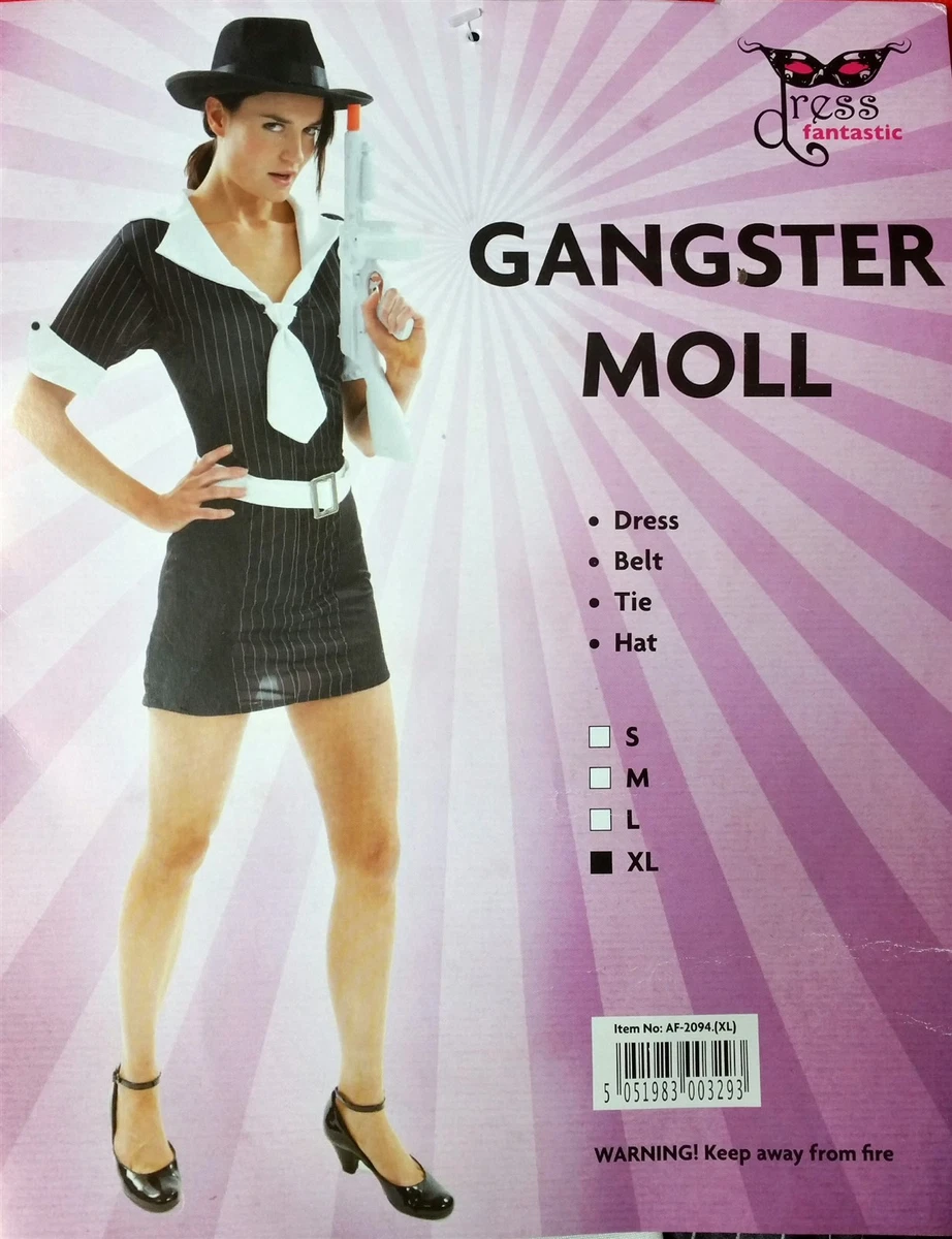 lady gangster fancy dress Gangster Lady Costume for Women