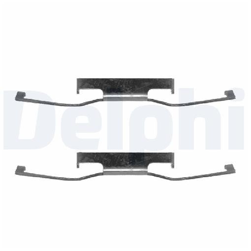 ZubehöRsatz Scheibenbremsbelag FüR Talbot Solara 1.3 1.6 80 Bis 86 Delphi LNA J2-image