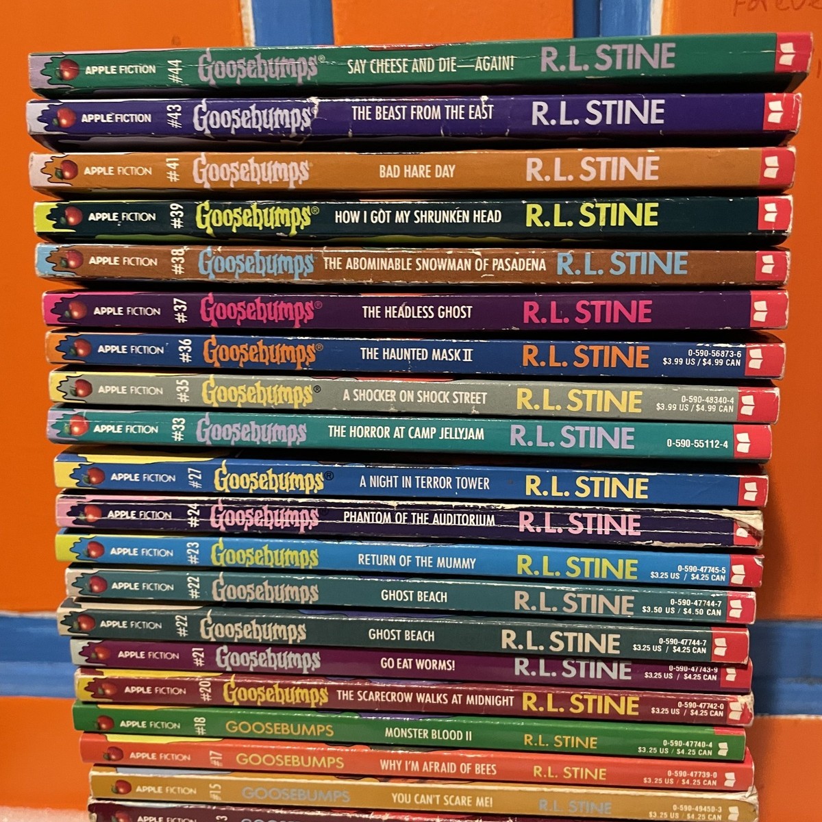Goosebumps Lot of 29 Original Editions Series #1, #2 RL STINE