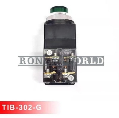 New 1pcs TEND Tiande button switch TIB-302-G AC220V #jd