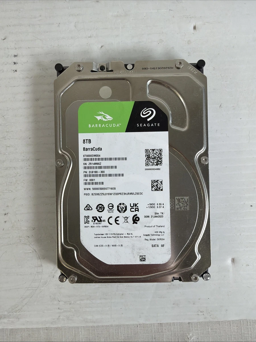 Seagate Internal 5400 RPM Rotation Speed 8 TB Storage Capacity