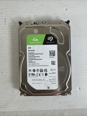 SEAGATE BARRACUDA 8TB 5.4K 6Gbps 3.5'' SATA HDD ST8000DM004 - Good Health