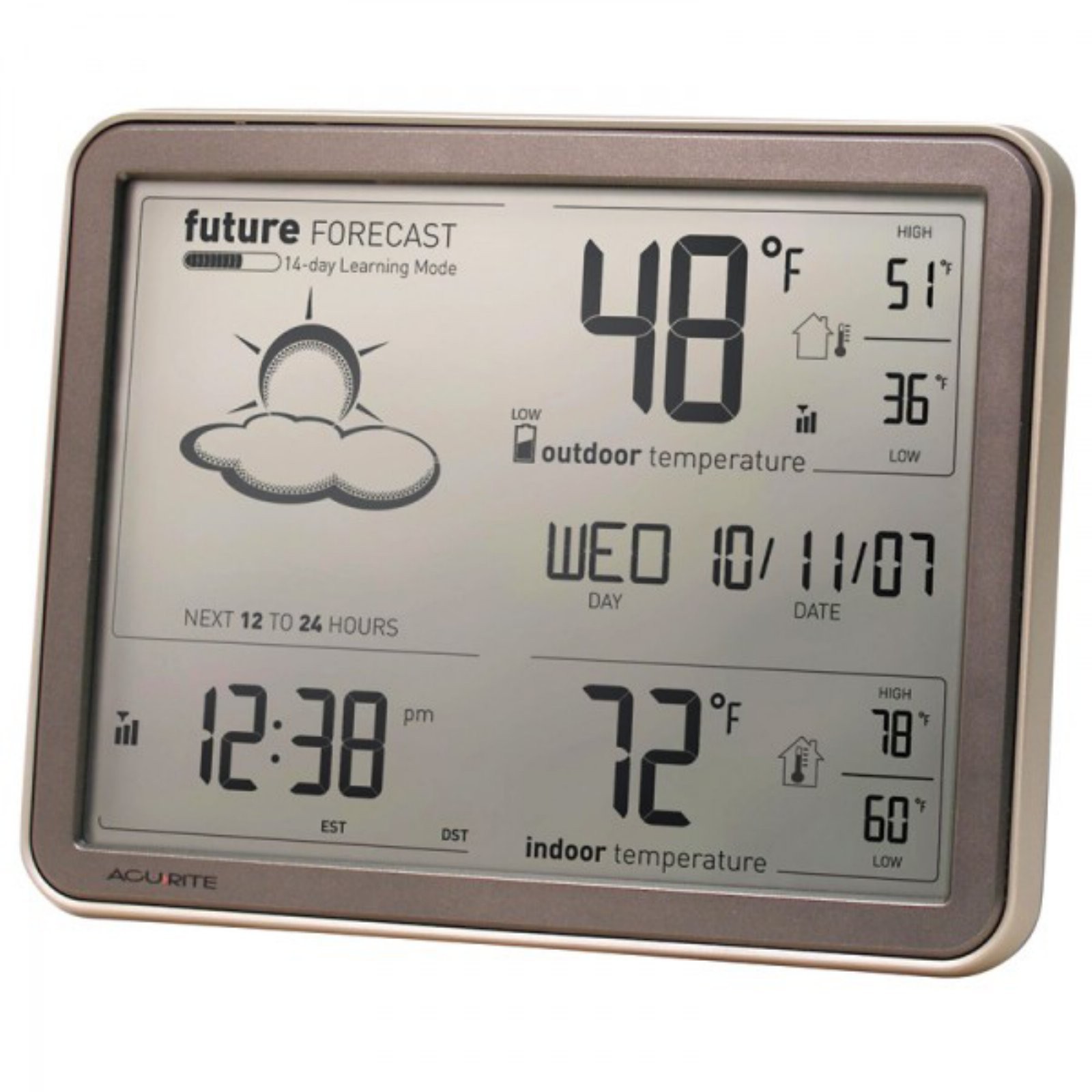 AcuRite 75077A3M Self-Learning Forecast Wireless Weather Station with Large