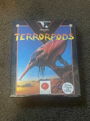 Terrorpods (Amstrad CPC) - Vintage Computer Factory Sealed US