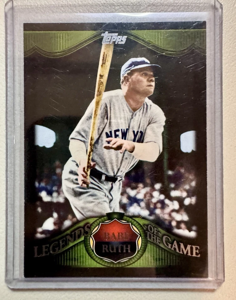 Babe Ruth Card Lot (10) – Yankees Legend – 2010 Topps Inserts & Tribute Set - Image 3 of 4