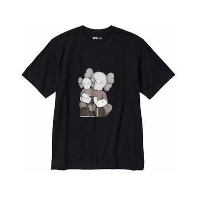 KAWS x Uniqlo UT Short Sleeve Graphic T-shirt Black XXL 
