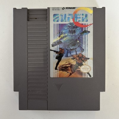 Super C (1988  Konami Nintendo, Authentic NES Cart) Super Contra Authentic