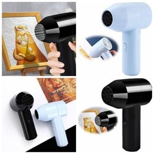 Cordless Hair Dryer Adjustable Mini Air Blower Fan for Drying Painting