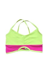 FIVE Dancewear Sports Bra Top Neon Lime Green Hot Pink Teen Small S 