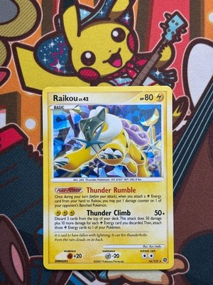 Raikou Shatter Holo 16/132 Secret Wonders englisch Pokemon Karten NM-EX