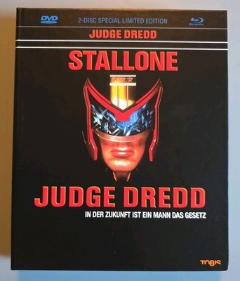 Judge Dredd Mediabook Blu-ray + DVD Rarität OOP