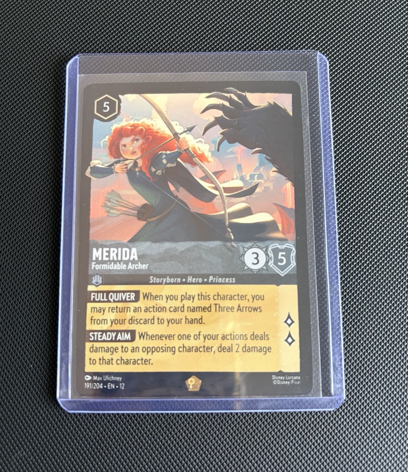 Merida - Formidable Archer 191/204 Wilds Unknown Cold Foil