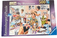 Ravensburger 500pc. pzl. Happy Days at Work 14  THE HAIRDRESSER  HTF ShipsFast
