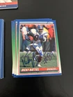 Broncos Ricky Nattiel signed  Score 1990 Card