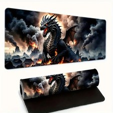 Dragon Gaming Mouse Pad Non-Slip, Durable for Gaming Office XL 11.8 x 27.5