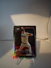 2024 Topps Chrome - Logan Webb #168 LogoFractor
