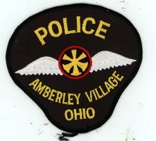 OHIO OH AMBERLEY VILLAGE POLICE NICE SHOULDER PATCH SHERIFF