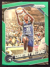 Courtney Williams GREEN PRIZM #69 2025 Panini Prizm Lynx