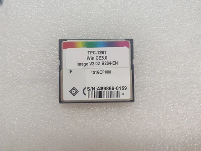 1GB Transcend Industrial Grade Compact Flash Drive TPC-1261 Image V2.02 B264-EN - Image 1 of 4