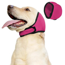 Calming Dog Ear Muffs Anti Anxiety Hood Cover Noise Reduction for Grooming Bath