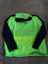 Victorias Secret PINK Vintage Neon Anorak Jacket Medium Htf Rare New