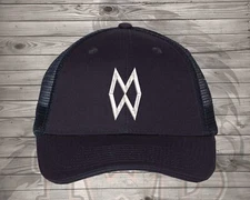 Morgan Wallen - MW - Name/Font Logo - Embroidered Mesh Hat