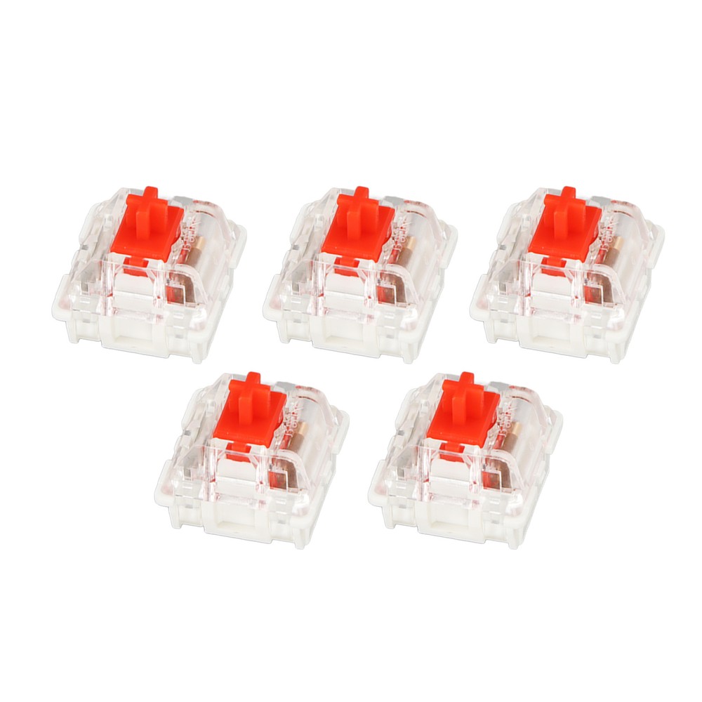 10Pcs Red Switch Mechanical Keyboard with Alloy Touch Spot Tech BEA