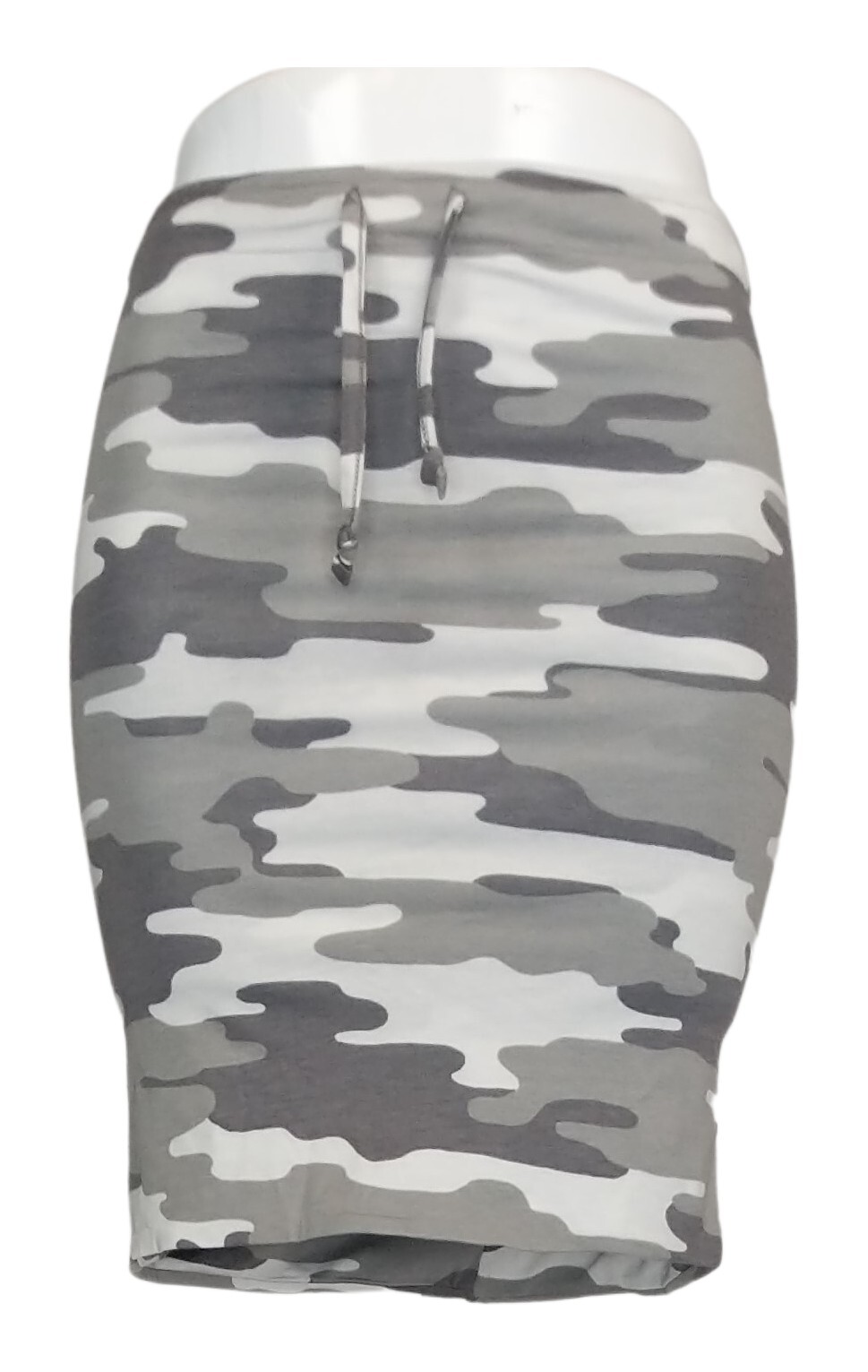 Anybody Cozy Knit Luxe Camo Snood Scarf Women's Skirt Sz One Size Gray