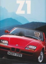 Catalogue Brochure BMW Z1 1/1989 Allemagne Deutschland