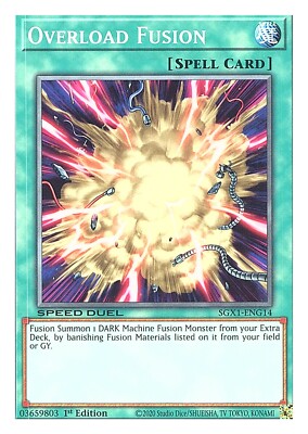 A679 YUGIOH SPELL CARD OVERLOAD FUSION SGX1-ENG14 | eBay A679 YUGIOH SPELL CARD OVERLOAD FUSION SGX1-ENG14 | eBay