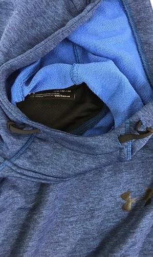 Under Armour Herren Passform Kapuzenpullover blau Farbe Größe Medium - Bild 4 von 4