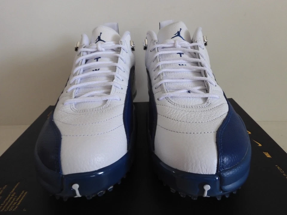 Botines de golf Nike Air Jordan XII 12 bajos retro 12 azul francés talla 8 [DH4120-101] Foto 3 de 4