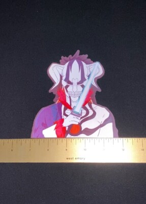 Bleach Ichigo 3D Lenticular Anime Motion Car Sticker Decal Peeker
