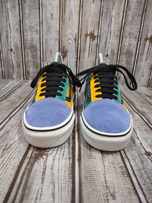 Vans Old Skool Mix and Match Lace Up Green Blue Yellow Men display picture 2
