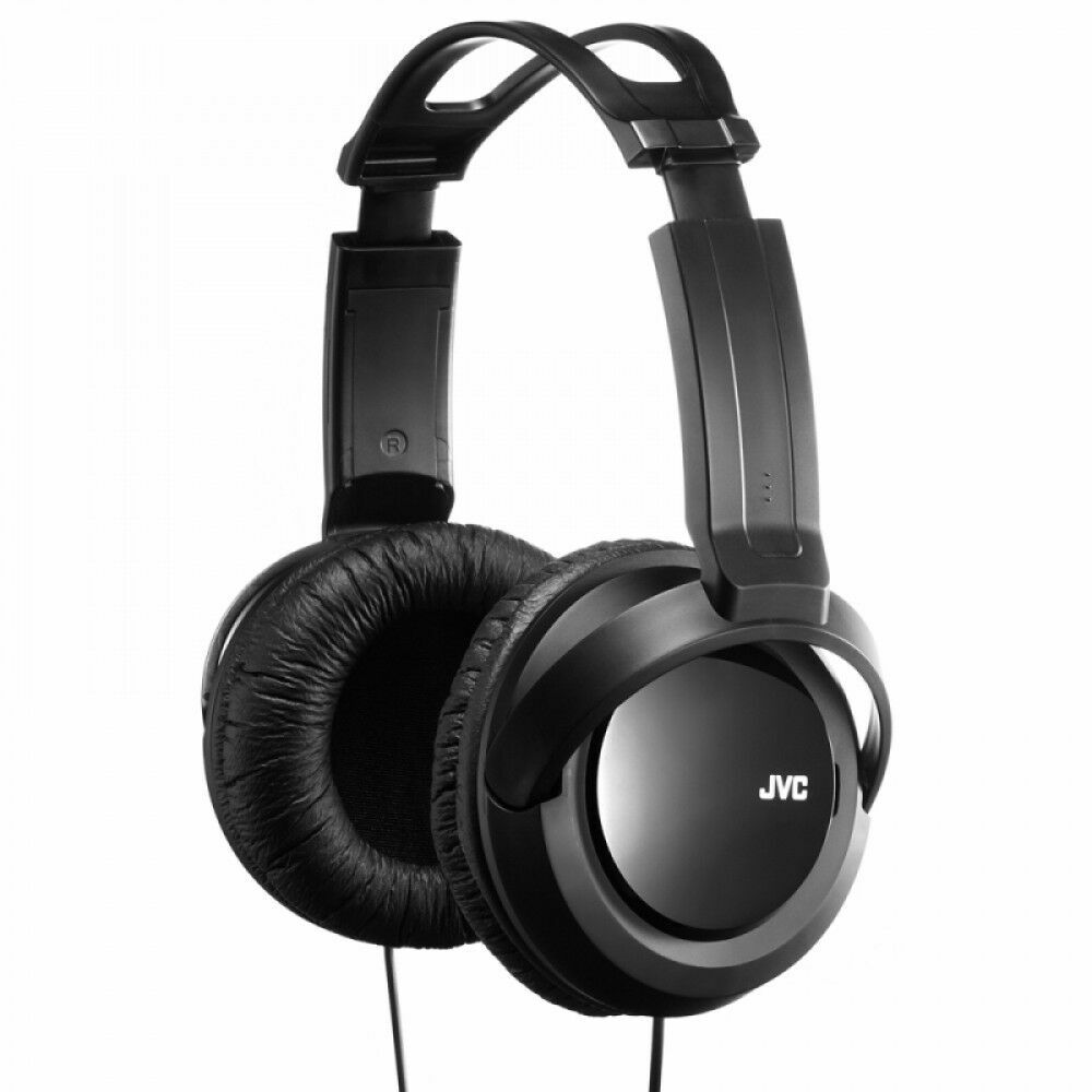 JVC HARX330 Black Full Size Extra Bass Stereo Wired Over-Ear Headphones