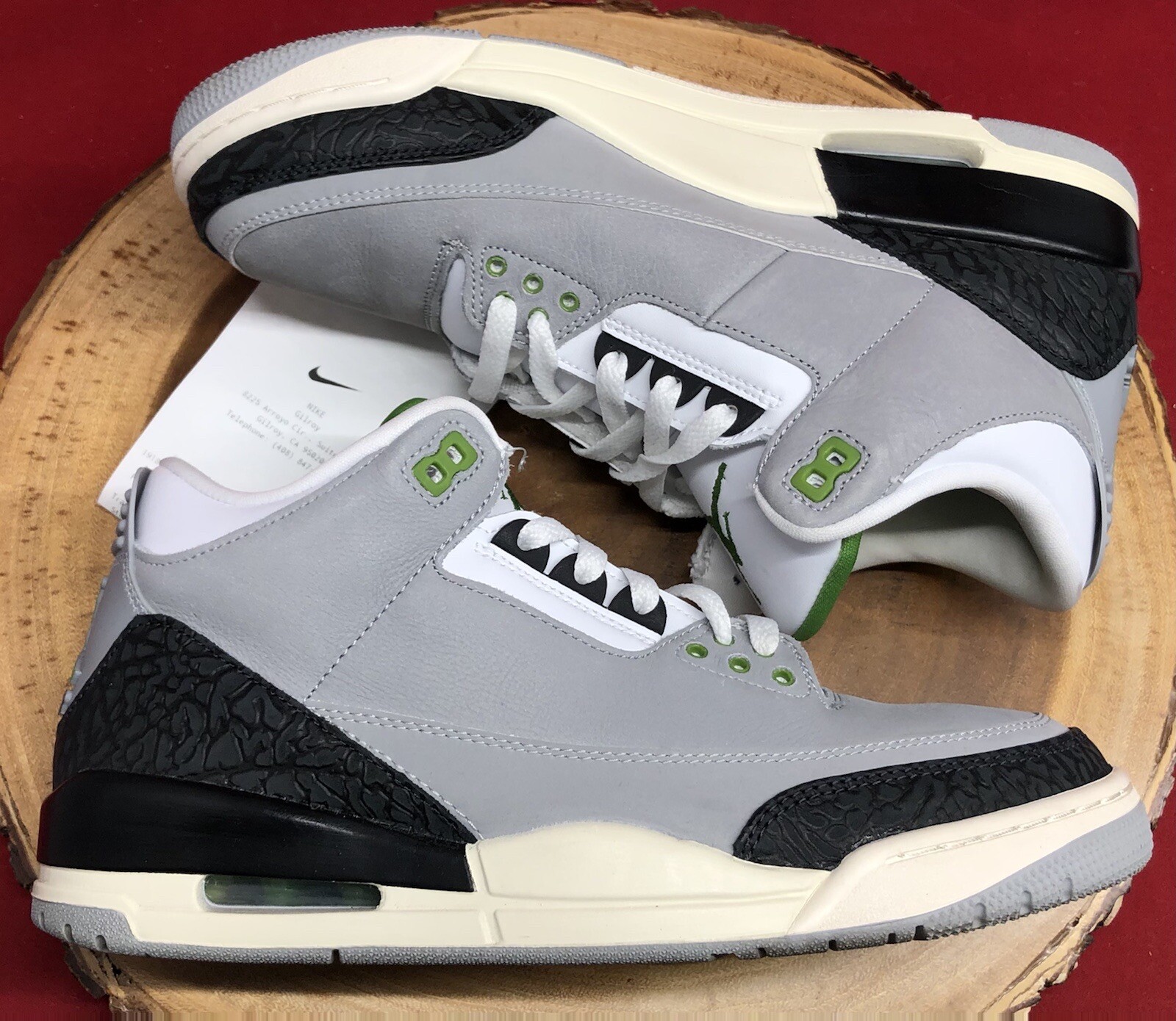 jordan retro 3 chlorophyll