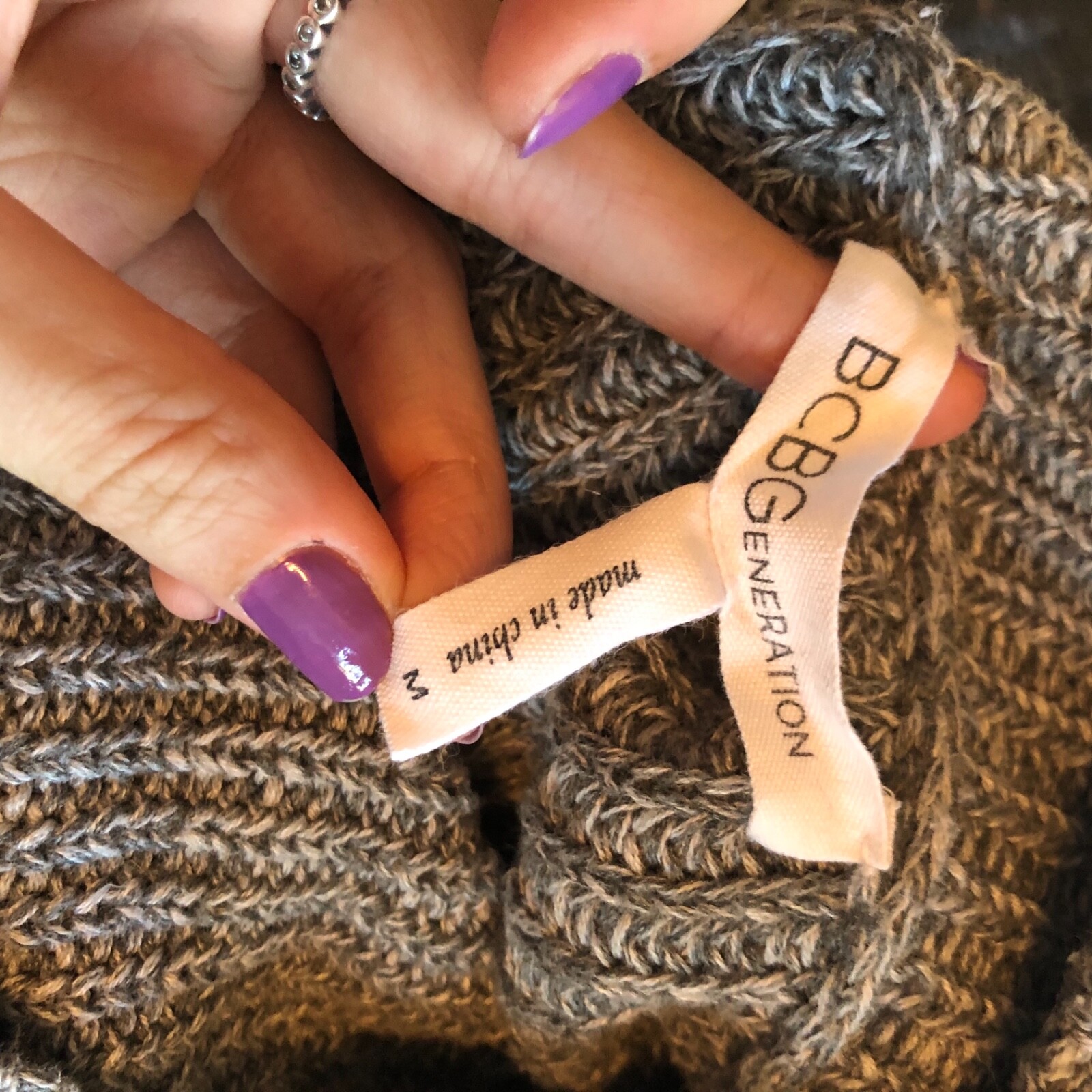 BCBGeneration   Oversized Knit Turtleneck Sweater - image 7