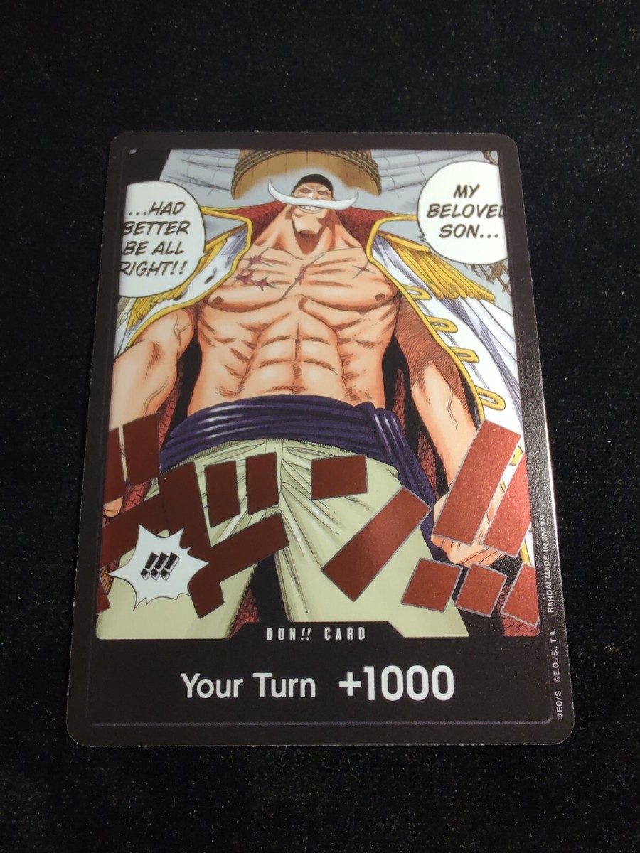 DON!! Card (Whitebeard) - Two Legends (OP08) - One Piece CCG | eBay