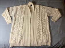Vintage Charter Club by Jane Justin Women s Size Large Oversized Cardigan H2