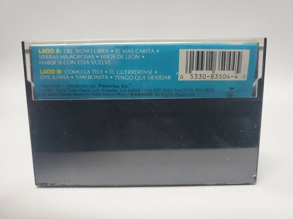 BANDA LOS CACHORROS "HIJOS DE LEON" CASSETTE New Sellado Fonovisa Rare 1993 OOP - Image 2 of 4