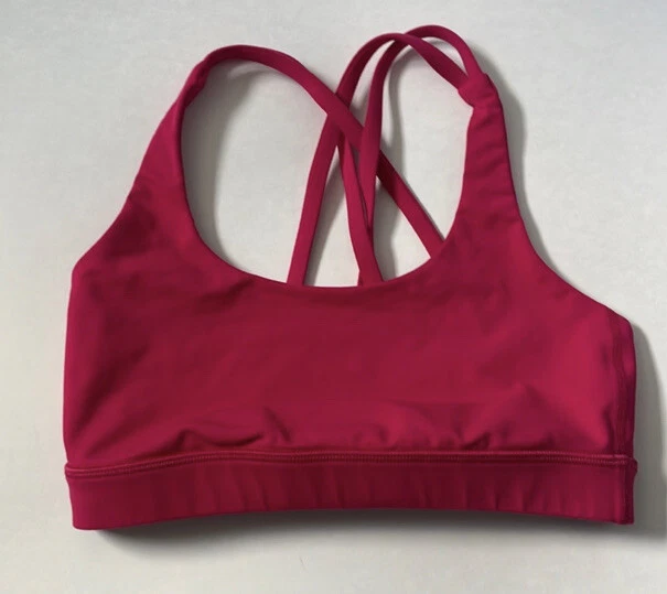 LULULEMON ENERGY SPORTS BRA SIZE 4