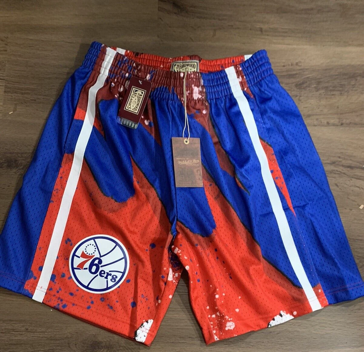 76ers swingman shorts top