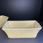 Planter USA Pottery 448 Ceramic Yellow Set Of 2 — photo 8