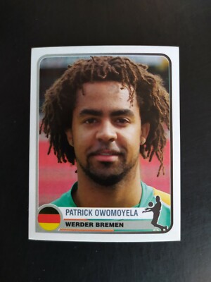 FIGURE CHAMPIONS LEAGUE 1955-2005 WENDER BREMA OWOMOYELA n 371 NEW VELINA