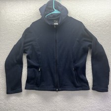 Nike Hoodie Youth L 12-14 Blue Fleece Zip Up back pocket Activewear Sports Fit