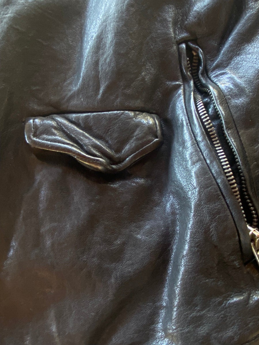 RICK OWENS STOOGES LEATHER JACKET M | eBay