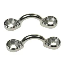 T-H Marine Stainless Steel Pad Eye Straps - 2 Pack ~ FREE SHIPPING