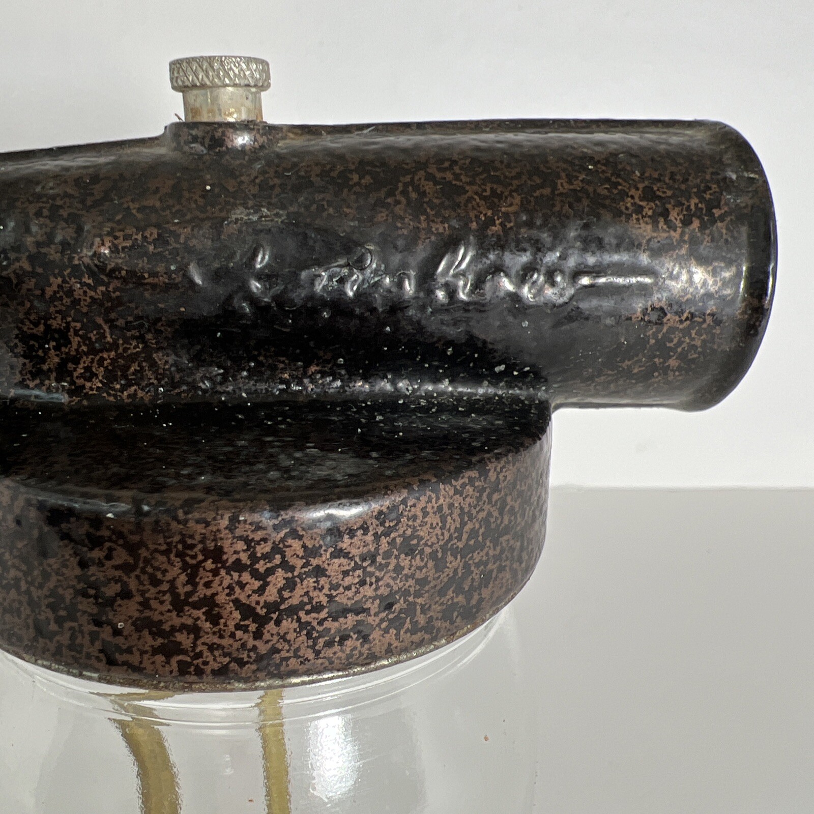 Rainbow Vacuum Cleaner Spray Glass Bottle Attachment Vintage Carpet